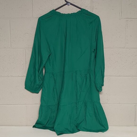 The Drop Women's @Caralynmirand Tiered Ruffle-Neck Tiered Mini Dress Size S NWT - Picture 6 of 8